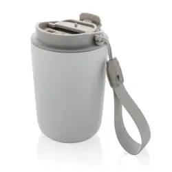 Kubek termiczny 380 ml Cuppa stal nierdzewna z recyklingu kolor biały