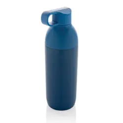 Butelka termiczna 540 ml Flow stal nierdzewna z recyklingu kolor niebieski