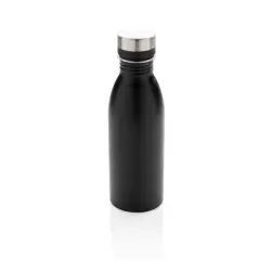 Butelka sportowa 500 ml Deluxe - kolor czarny