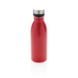 Butelka sportowa 500 ml Deluxe - kolor czerwony