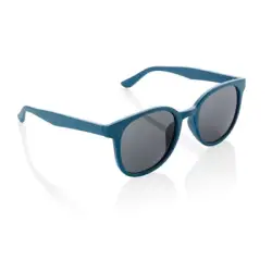 Ekologiczne okulary przeciwsłoneczne z włókien słomy pszenicznej - kolor niebieski