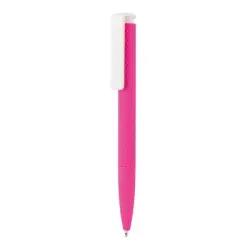 Długopis X7 - kolor różowy, biały