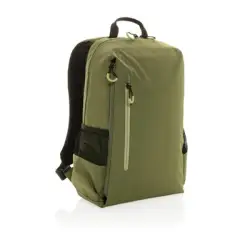 Plecak na laptopa 15,6" Swiss Peak Lima Impact AWARE™, ochrona RFID kolor zielony