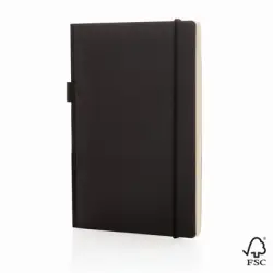 Notatnik A5, twarda okładka kolor czarny