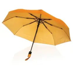 Mały parasol automatyczny 21" Impact AWARE™ RPET kolor pomarańczowy