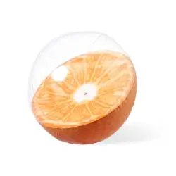 Dmuchana piłka plażowa "owoc" - kolor pomarańczowy