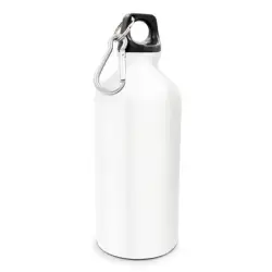 Butelka sportowa 500 ml z karabińczykiem | Marilsa - kolor biały