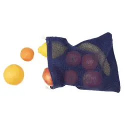 Bawełniany worek na owoce i warzywa, duży - Kelly kolor granatowy