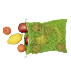 Bawełniany worek na owoce i warzywa, duży - Kelly kolor jasnozielony