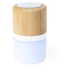 Głośnik bezprzewodowy 3W, lampka LED - kolor brązowy