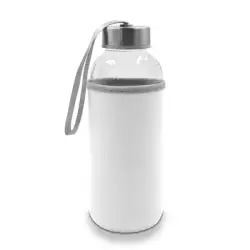 Butelka sportowa 420 ml - kolor biały