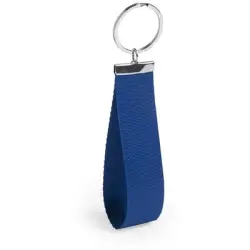 Brelok do kluczy z zawieszką - kolor niebieski