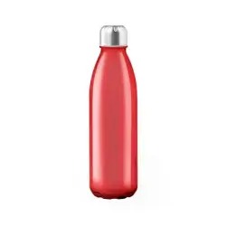 Szklana butelka 650 ml - czerwony