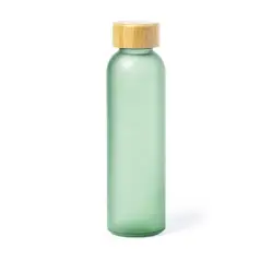 Szklana butelka sportowa 500 ml kolor zielony