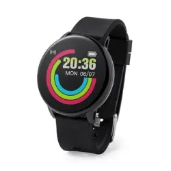 Monitor aktywności, bezprzewodowy zegarek wielofunkcyjny kolor czarny
