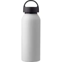 Butelka sportowa 500 ml z aluminium z recyklingu - kolor biały