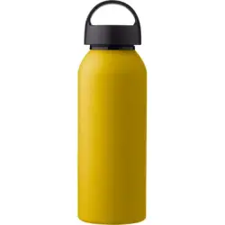 Butelka sportowa 500 ml z aluminium z recyklingu - kolor żółty