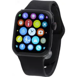 Monitor aktywności, bezprzewodowy zegarek wielofunkcyjny - kolor czarny