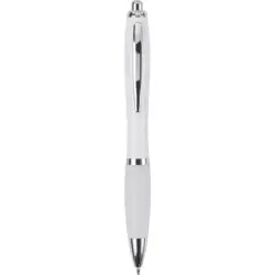 Długopis z miękkim uchwytem - biały