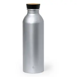 Butelka sportowa 550 ml z aluminium z recyklingu - kolor srebrny