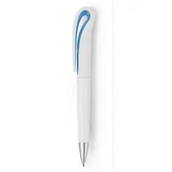 Niebieski długopis kształcie łabędzia