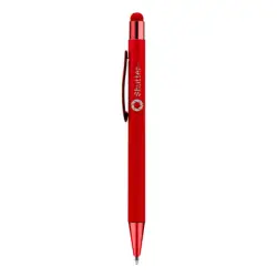 Długopis touch pen Ida kolor czerwony