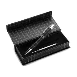 Długopis z dodatkowym czarnym wkładem w ozdobnym pudełku