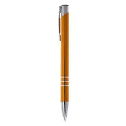 Aluminiowy długopis z grawerem - pomarańczowy