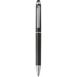 Długopis przekrącany touch pen - czarny
