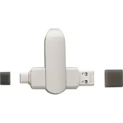 Pamięć USB 64 GB kolor srebrny