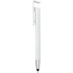 Długopis i stojak na telefon - kolor biały