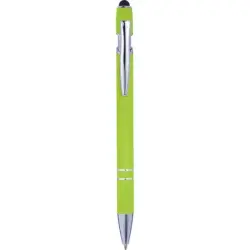 Długopis, touch pen - kolor limonkowy