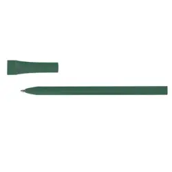 Długopis ekologiczny, zatyczka - kolor zielony