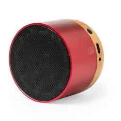 Głośnik bezprzewodowy 3W z aluminium z recyklingu kolor czerwony