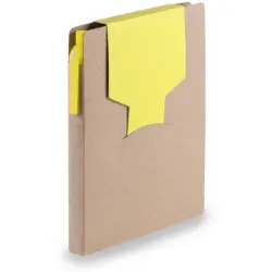Żółty zestaw do notatek (70 białych kartek)