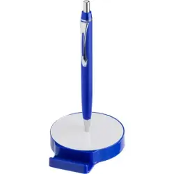 Organizer na biurko, długopis, stojak na telefon - kolor niebieski