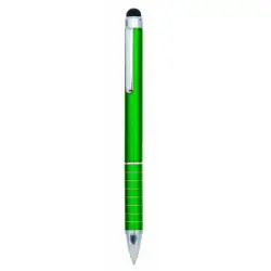 Długopis z touch pen'em - zielony