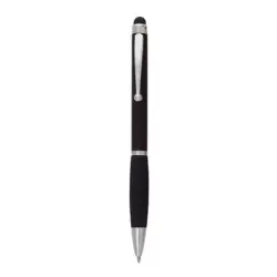 Długopis z wygodnym uchwytem touch pen - czarny
