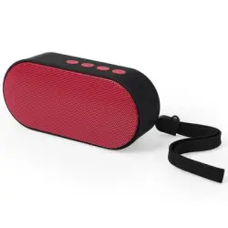 Czerwony głośnik Bluetooth