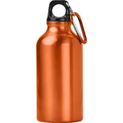 Butelka sportowa 400 ml z karabińczykiem - kolor pomarańczowy