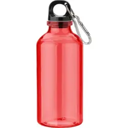 Butelka sportowa 400 ml z RPET kolor czerwony