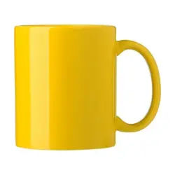 Kubek ceramiczny 300 ml kolor żółty