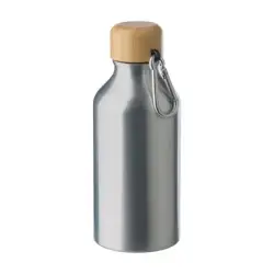 Butelka sportowa 400 ml kolor srebrny