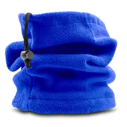 Komin na szyję i czapka - niebieski