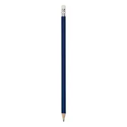 Granatowy ołówek z gumką