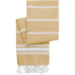 Bawełniany ręcznik hammam kolor pomarańczowy