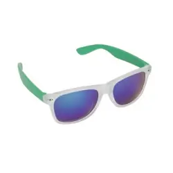 Zielone okulary przeciwsłoneczne z filtrem UV400