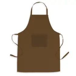 Fartuch kuchenny - Vance kolor brązowy