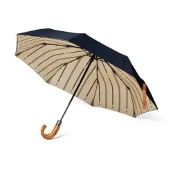 Składany parasol 21" VINGA Bosler AWARE™ RPET - kolor granatowy