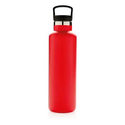 Szczelna butelka sportowa 600 ml próżniowa - kolor czerwony